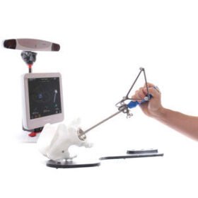 knee prosthesis positioning surgical navigation systemBLU-IGS