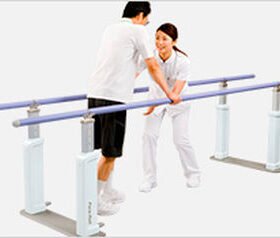 height-adjustable rehabilitation parallel barsB4120P, B4120PL