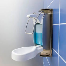 wall-mounted hand sanitizer dispenser12102154
