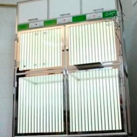 4-compartment veterinary cageEDEM 3+1