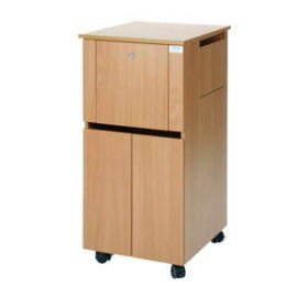bedside table with drawers