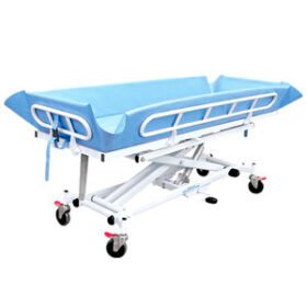 hydraulic shower trolley