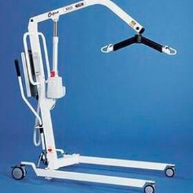 over bed pole hoist on casters