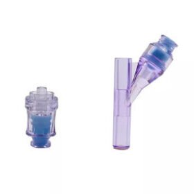 straight infusion connector