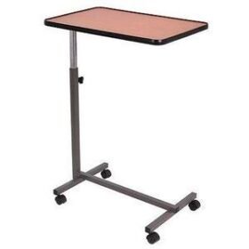 overbed table on castersDeluxe