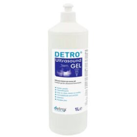 transparent ultrasound gelDetro