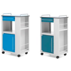 bedside cabinet on casters101814