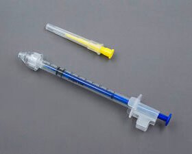 plastic syringe