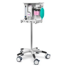 trolley-mounted veterinary anesthesia workstationAurora P100