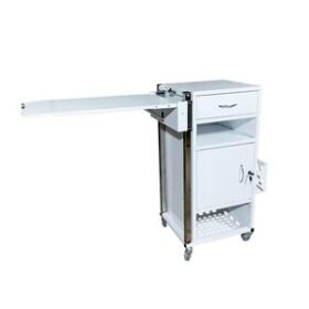 bedside table with integrated over-bed tableTP-1