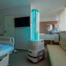 UVC disinfection robotWolf BOT