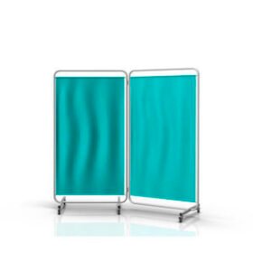 hospital screen on casters2-070