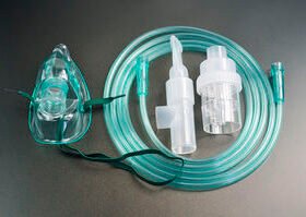 plastic nebulizing mask