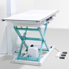 height-adjustable veterinary X-ray tableVetelev