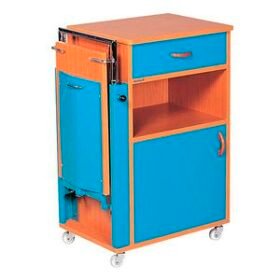 bedside table on castersK077