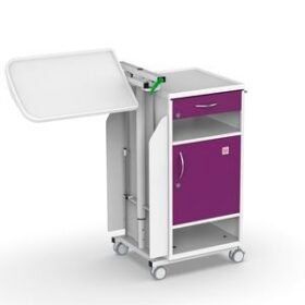 bedside table on castersNS-21