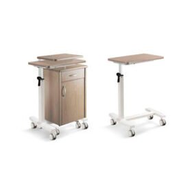 bedside cabinet on casters2551 Wood