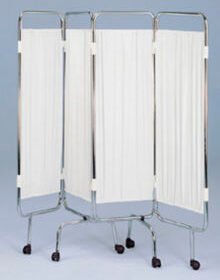 hospital screen on castersM600826