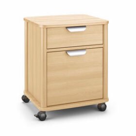 bedside table on castersvivo 1