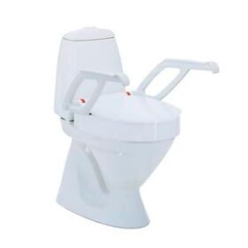 raised toilet seat with armrestsAquatec 90000
