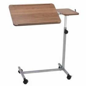overbed table on castersDeluxe