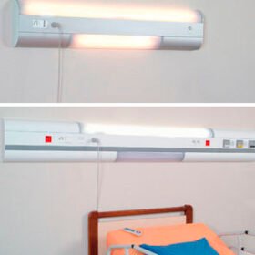 wall-mounted bed head unit