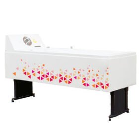 hydromassage bathtub with chromotherapy lampsHarmonia