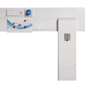 horizontal bed head unitNEPHRO RAIL