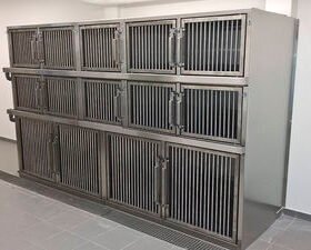 modular veterinary cage