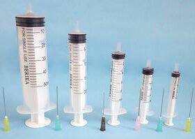 disposable syringe