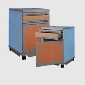 bedside cabinet on castersHF 03 Wooden Trim