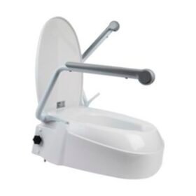raised toilet seat with armrests301703