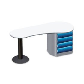 oval desk65Y2