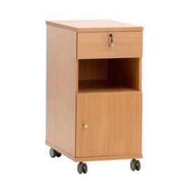 bedside locker on castersWILSOC6802