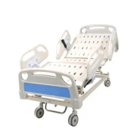 MEI ICU Medical Furniture Hospital Bed with Aluminium Alloy and Wheels 1-Year Warranty for Kenya
