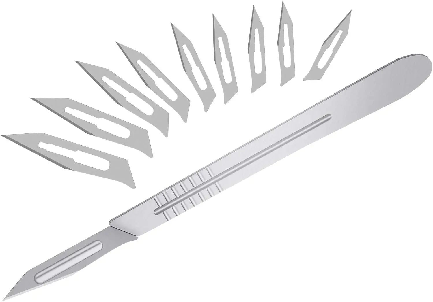 Hospital Used Manual Blade Type Surgical Detachable Scalpels Knives Scalpel Handles High Quality Stainless Steel Laparoscopic - Image 8