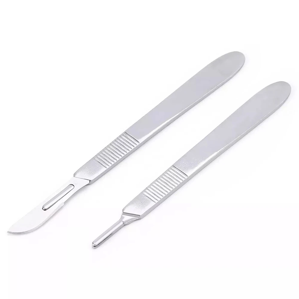 High Quality Steel Orthopedic Surgical Blade Holder Manual Knife Scalpel Comfortable Handle Hospital Use Instrument Set CE - Image 2