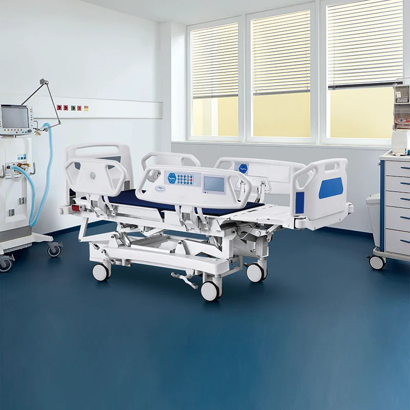 X9x SAIKANG Movable 5-Function Adjustable Patient Nursing ICU Emergency Room Medical Hospital Bed EN60601/CE/ISO Certified
