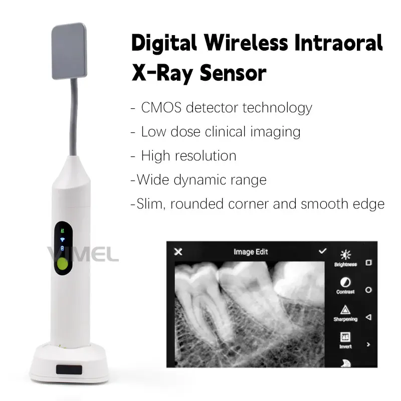 IRAY Wireless Wireless Digital Intraoral Sensor Wifi Dental Sensor Pluto 0002X Size Fit for Adult RVG Sensor Imaging System - Image 2