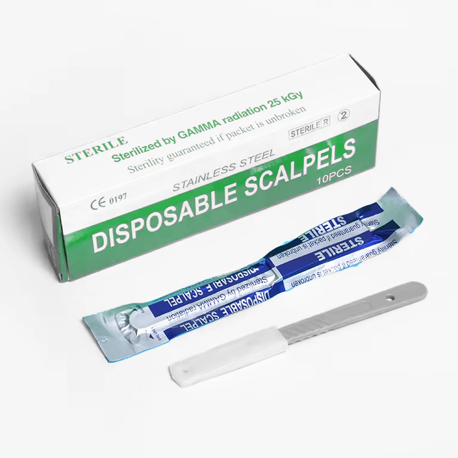 Carbon and Stainless Surgical Scalpel Surgical Blades