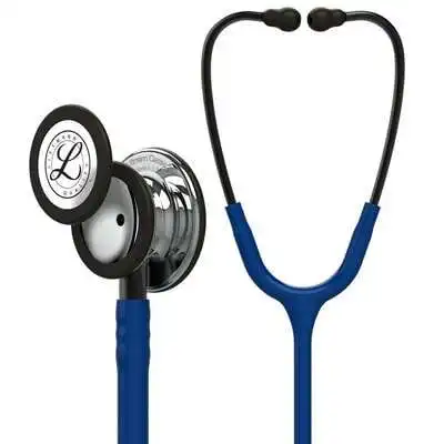 Cardiology Stethoscope Dual Head Manual Acoustic Medical Diagnostic Instrument Classic Design Aluminium Chest Piece for Adult - Image 3