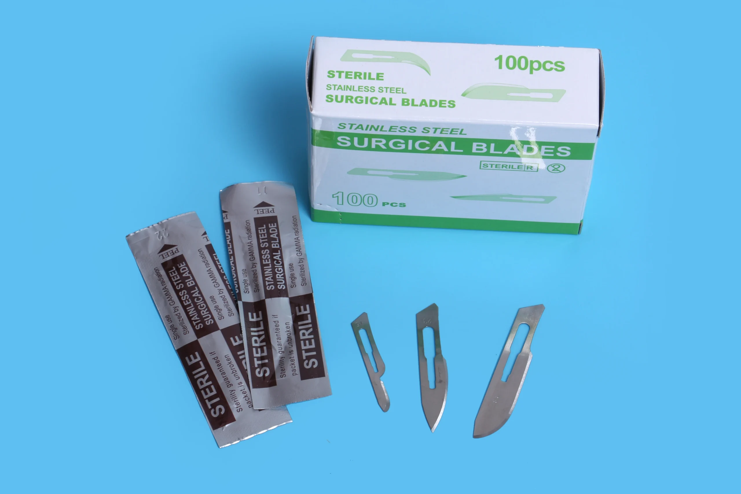 Carbon and Stainless Surgical Scalpel Surgical Blades - Image 6