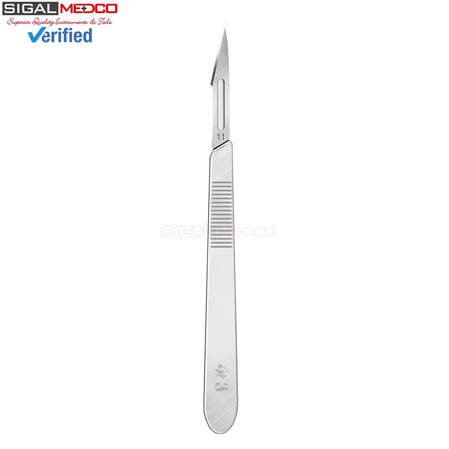 21 PCS Manual Scalpel Blade Set 20 Sterile #11 Surgical Blades 1 Handle Multipurpose Laboratory Use Germany Stainless Steel - Image 6