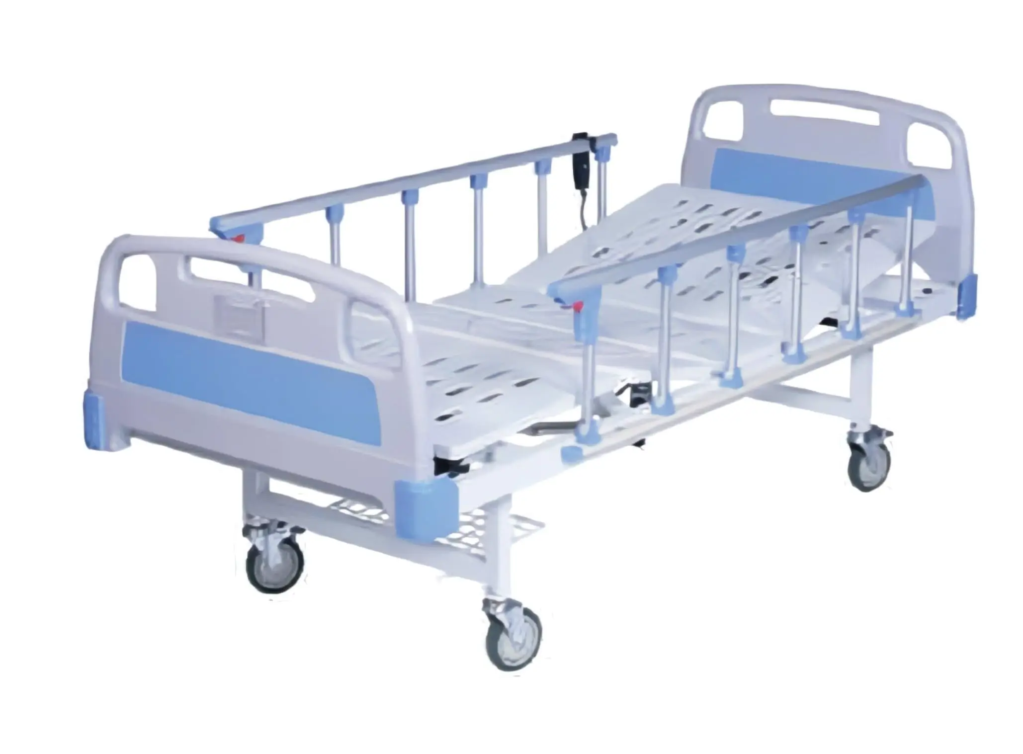 Factory Direct Sale Medical Adjustable Manual ICU Hospital Bed Multifunctional for Home Care - Image 3