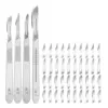 44 PCS Scalpel Blade Set 40 Sterile Surgical Blades #10 #11 #15 #22 Handles Multipurpose Laboratory Craft Art Manual Germany - Image 7